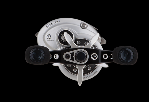 REVO STX Casting Reel |$159
It looks stylish, has comfortable EVA knobs and comes in three different retrieve speeds. There are tons of technical features like alloy frame, C6 carbon sideplates and Infini brake system to dial your casts in.