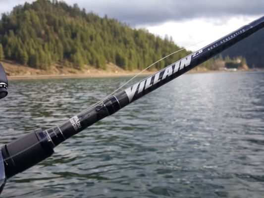 Abu Garcia Villain 2.0 | $199
Sleek and packed with great features like Titanium alloy guides and a 40-ton blank with carbon V-Wrap. The guides reduce weight and the blank is build to withstand big fish for years.