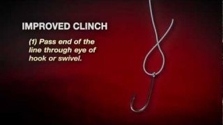 Knot How-To:  Improved Clinch Knot  - Berkley