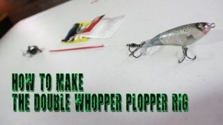 Tackle How-To: Make a R2S Whopper Plopper Rig for Topwater Bass Fishing