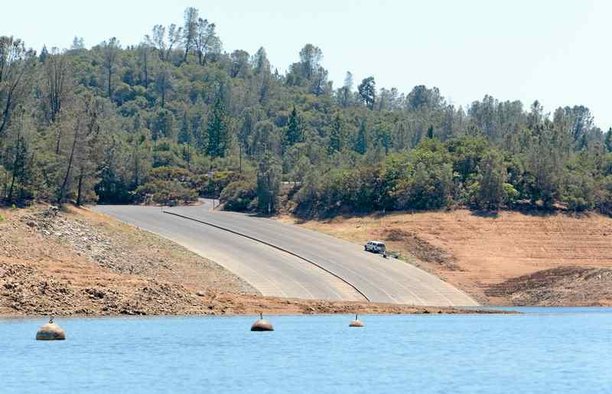 The Loafer Creek boat ramp facility at Lake Oroville has eight lanes at its maximum, but they only reach to the 800-foot elevation..jpg