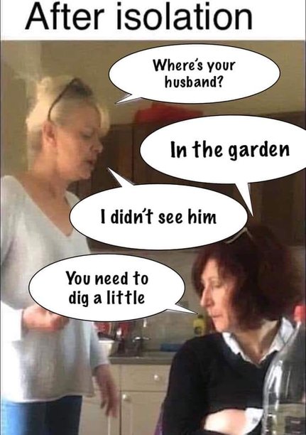 Husband buried in garden joke.jpg