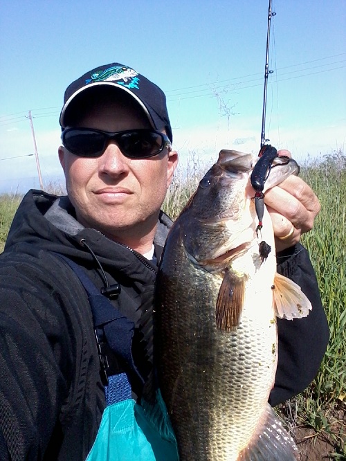 I was punching from the bank using the Okuma 7'11&quot; Heavy