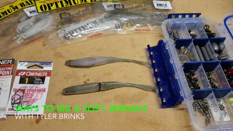 Tackle HowTo Rigging a Soft Plastic Jerkbait Spin on a Neko Rig