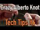 How to Tie Braided Line to Flurocarbon OR Monofilament | Crazy Alberto Knot