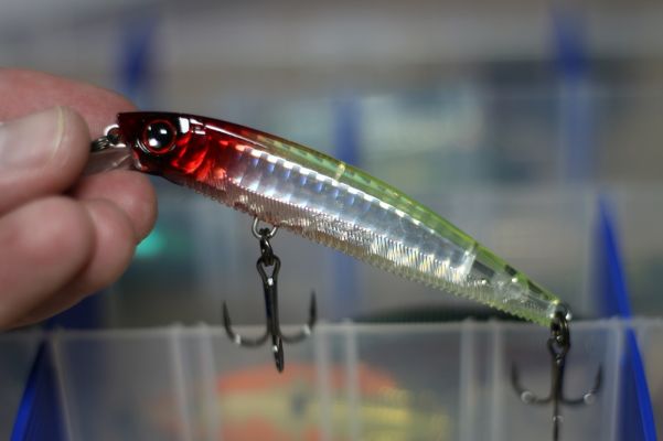 Yo-Zuri 3DB Series Minnow
This 3.5&rdquo; jerkbait casts well and is available in many great colors. The flat sides give it more reflection at all speeds.