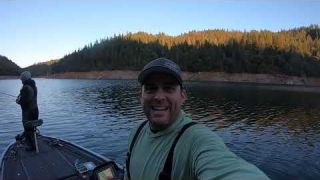 Matt Atkins shows Ben Green around Shasta just before Christmas