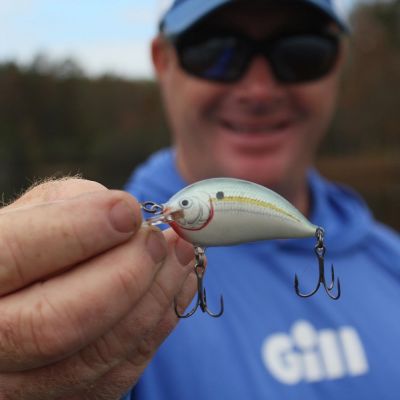 Cranking
Of all of the winter patterns that Canterbury has been using to catch bass lately, the crankbait bite has been most consistent. Even with water temperatures dipping into the 40&rsquo;s, he is still catching them on moving baits in shallow water.
&ldquo;I&rsquo;ve been targeting rock transitions in four to six feet of water,&rdquo; said of his local Alabama waters. &ldquo;The fish are already wanting to be shallow this time of year and you can still catch fish shallow with moving baits. On days with more current here on the Coosa River lakes, they will pull up as shallow as they can.&rdquo;
While this may seem like just a southern thing, Canterbury says he&rsquo;ll rarely fish that deep with a crankbait during the winter.
&ldquo;It is not just around here; it is a big tactic on the Ozark Lakes, which get a lot colder than we do,&rdquo; he said. &ldquo;I hardly ever fish water deeper than 10-feet of water in the winter.&rdquo;
According to Canterbury, the key is finding the right depth to be fishing and the corresponding bait. That is something that changes day to day and he says the only real way to get a gauge of it is to try different lures.
&ldquo;Some days, you can get a few bites on a wider wobbling bait, but in general, the flat-sided more finesse style crankbaits are always going to be better when it is cold,&rdquo; he said. &ldquo;My rule of thumb is to switch to that style of bait when the water gets down to 55 or 56-degrees and it holds everywhere I go.&rdquo;
He alternates between Bagley Balsa Sunny B Crankbait Shallow, which dives three to four feet and the medium version that hits six to seven feet of water. For both baits, he likes fishing monofilament line during the colder months
&ldquo;I&rsquo;ve alwalys been a mono guy for winter cranking and that&rsquo;s all I&rsquo;ve done for years,&rdquo; he says. &ldquo;I fish the smaller crankbaits on a spinning rod with six or eight-pound&nbsp;P-Line CXX&nbsp;original and have been using that for fifteen years. That stuff is so strong and handles really well on spinning gear.&rdquo;
When using baitcast gear, he&rsquo;s also a monofilament fan and will use either ten or 12-pound&nbsp;P-Line PF Original.
&ldquo;It handles great on baitcast gear and has very little memory,&rdquo; Canterbury said.
