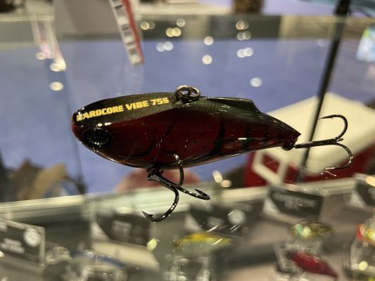 Hardcore Vibe 75
The Hardcore brand is well-known for its excellent hard baits, and lipless crankbaits are one thing that they do very well. They have some great ones already and added a new version, the Hardcore Vibe 75.
The new lipless includes multiple rattles for fish attraction and includes a very tight wiggle during the retrieve. This makes it an excellent option for cold water fishing in the fall, winter, and early spring. It can be burned and will run true without blowing out. It can also be ripped up and down, similar to a blade bait, or it can be fished with a &lsquo;yo-yo&rsquo; retrieve. This bait can do it all and the larger profile gives it more appeal to big bass keying on larger baitfish.
The Hardcore Vibe 75 comes in 10 color patterns chosen by the US and Japanese pro-staff. The colors include Citrus Shad, Crawfish, Natural Bluegill, Ghost Pearl Shad, Blueback Chartreuse, Golden Shiner, Green Silver, Metallic Ghost Ayu, Ghost Pearl Chart Back, and Purple Back Chartreuse. All of these finishes have a powder coating to protect the finishes and prevent chipping or fading.
The bait is 75mm (3&rdquo;) and weighs &frac34;-ounce. This new lipless crankbait includes premium hooks and split rings and will retail for $9.99.
&nbsp;
&nbsp;