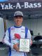 Shaun Leytem is triumphant at Don Pedro during a Yak-a-Bass event