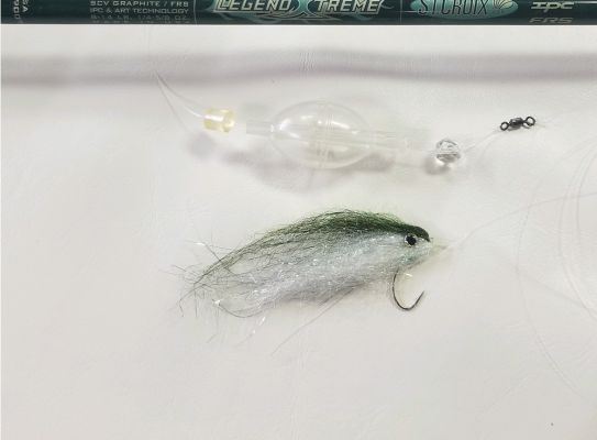 When fishing with a bubble, Vitkovich experiments with different leader lengths, altering from a leader the length of his rod to much shorter depending on the fish activity and where they are positioned in the water column.
&ldquo;With the Bubble N&rsquo; Fly, I can use it as a search technique and cover water, where a Float N&rsquo; Fly is good, it&rsquo;s also much slower,&rdquo; said Vitkovich. The Float N&rsquo; Fly is an excellent technique for colder water when the fish are moving slower, but I&rsquo;ll fish the fly on a bubble all year long. It&rsquo;s deadly anytime but spring when the fish are shallow and spawning.&rdquo;
Working the Float N&rsquo; Fly entails working your rod to move the float and the fly pendulums back with every start and pause. With the bubble, Vitkovich fishes it almost like a topwater walking bait. &ldquo;I&rsquo;ll use a &lsquo;pop, pop, pop&rsquo; and then kill it and let the fly sink," he said. "Nothing imitates a small baitfish better than a fly made from hair.&rdquo;
&nbsp;