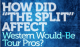 How did the "Split" affect the Western Pros