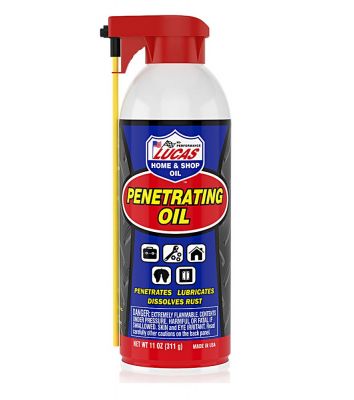 Andy Montgomery - Fix Squeaks
The&nbsp;Lucas Penetrating Oil&nbsp;was formerly known as the&nbsp;Tool Box Buddy. While the name has changed, the product remains the same, and it is a useful product for fixing things around the house.
Andy Montgomery&nbsp;uses this lubricant spray to fix squeaky windows and doors around his house.
&ldquo;I use to call it the &lsquo;husband buddy&rsquo; but now call it &lsquo;dog house prevention&rsquo; because whenever my wife wants me to fix squeaky things around the house, it is easy,&rdquo; he said. &ldquo;Just spray it on, and you&rsquo;ll keep your wife happy.&rdquo;
It comes with an easy-to-use applicator and is designed to dissolve corrosion or rust. It also adds a small film to prevent rush from building up again.
READ RELATED: 4 Pros Share Answers to their Lucas Oil FAQs