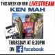Ken Mah on Fisherman's Warehouse FB Live Tonight