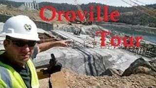 Oroville Spillway Construction Tour 24 Aug. Part I