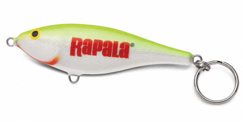 7) The Key to Fishing &ndash;&nbsp;Getting to your favorite fishing hole will more than likely require getting in your car, truck,&nbsp;ATV&nbsp;or snowmobile. Keep all of your keys in order with a genuine Rapala fishing&nbsp;lure key chain.
See Rapala&reg;&nbsp;Key Ring