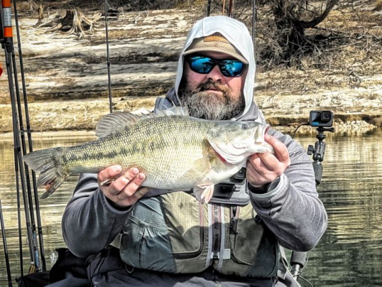 James Croco Wins Ca Bass Nation Kayak Trail at Lake Pardee - Yes, this is right, James Croco won two tournaments on the same day on the same lake.