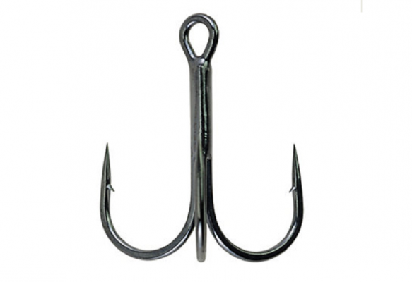 EWG Treble
The Treble Hook is an&nbsp;instrumental hook design used in a wide variety of&nbsp;angling methods. Each front of every package provides&nbsp;bait recommendations.

Extra durable round bend treble - with ultra sharp&nbsp;needle points
Used on Berkley&reg; hard baits and endorsed&nbsp;highly by our pro team
Black Nickel finish
