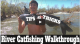 How To Catch Blue Catfish In Rivers  VIDEO