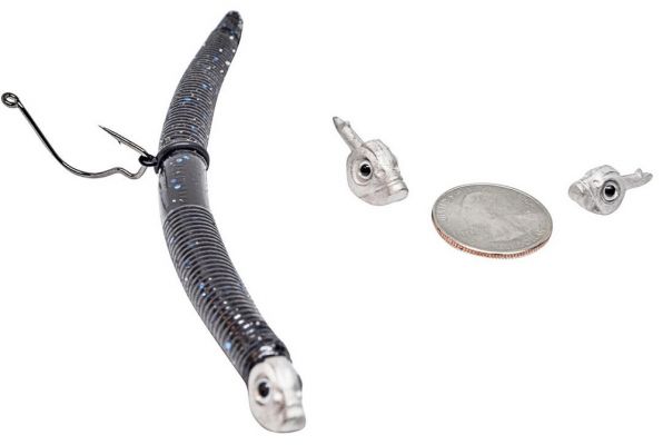 Low Environmental Impact (LEI) Weights
Lead is used in many different fishing products, and it is also in danger (and even banned) in some states. Both anglers and manufacturers are looking for alternatives and tungsten is a great option but is cost prohibitive. LEI bridges the gap as a lower cost alternative that is still smaller and more sensitive than lead.
Trapper uses this technology for their jigs, but also drop-shot weights, nail insert weights and more. Their LEI Finesse Weights look realistic and give your soft plastic a fishy look. They are available in three packs in 3/16 and 5/16 ounce sizes.