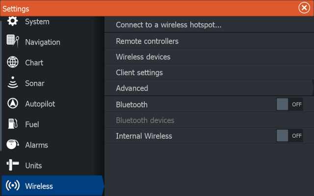 Utilizing a wireless enabled Lowrance unit along with the&nbsp;Navionics app you can map live right on your phone or tablet. Here is how to do it.
Step 1
Enable the internal wireless on your Lowrance unit.