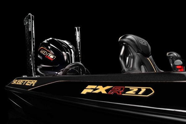 Skeeter
Nixon&rsquo;s is a longtime Skeeter boat dealer with many repeat customers who trade in one for another and stick with their favorite bass boat brand.
&ldquo;That&rsquo;s been our bread and butter for a long time and there are plenty of guys that are loyal to the brand and buy a new one every three or four years,&rdquo; said Nelson. &ldquo;They&rsquo;re great boats and the exciting thing about them is that it&rsquo;s their 75th anniversary. There is a special edition FXR21 Apex and we have one on order that will arrive this winter.&rdquo;
The special edition includes a unique color package, a 75th-anniversary badge, tri-color EVA foam flooring, and much more. It&rsquo;s a stunning boat to celebrate the occasion for Skeeter.
&nbsp;