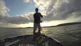 Justin Lucas Catching Big Bass on the Berkley Slim Shad Swimbait