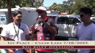 Winner's Interview: Clear Lake Summertime Tournament Report July 18 BBT Champions