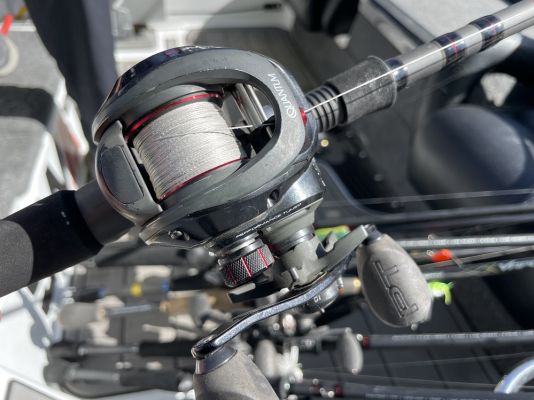 &nbsp;
When to&nbsp;Fish&nbsp;the Swim Jig
The swim jig is one of those rare lures that can catch a fish just about any time of the year, but Spohrer has learned some ideal times for them.
"I generally start fishing them as soon as the tournament season starts, as long as the water temperature is right," he said. "The best situation is when the water temperature is holding steady around 54-degrees, anything less than that and the fish are not as aggressive. You want it to be that temperature for a few days to where the fish start to think about spawning and it will work all the way through the shad and bluegill spawns."
Primarily, Spohrer is looking for brush and other wood cover when deciding to fish a swim jig in dense areas.
"Anywhere with buckbrush is good, but you can also swim it around laydowns, bushes, docks, and gator grass," he said. "I like to get it into those tight spots because they're not used to seeing baits and one or two little hops is enough to get them to eat it. But, it's such a versatile bait that you can fish it just about anywhere."
&nbsp;
&nbsp;
&nbsp;
&nbsp;
&nbsp;
