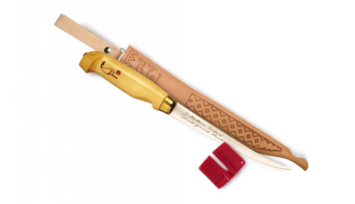 Pair the most revered lure on the market with the legendary Rapala&nbsp;Fish &lsquo;n Fillet&Ograve;&nbsp;Knife&nbsp;for a combo gift that will help dad carry on an angling tradition kickstarted by Lauri Rapala himself. Used on more charter boats and in more fish camps than any other knife, the Fish &lsquo;n Fillet boasts a razor-sharp stainless steel bland and comfortable birch handle. Not only will this gift make it easy for dad to enjoy a delicious shore launch after a day on the water, but it&rsquo;s also built to last, making it a gift he can pass down to the next generation.
Suggested retail price: $18.49-$39.49
&nbsp;