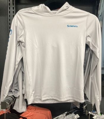 SIMMS StockUP! Just in time for summer heat and sunshine days outdoors!&nbsp;
All locations of Fisherman's Warehouse (Fairfield, Manteca, Sacramento) are stocked on SIMMS Youth Shirts and Neck Gaiters, among other SIMMS products.