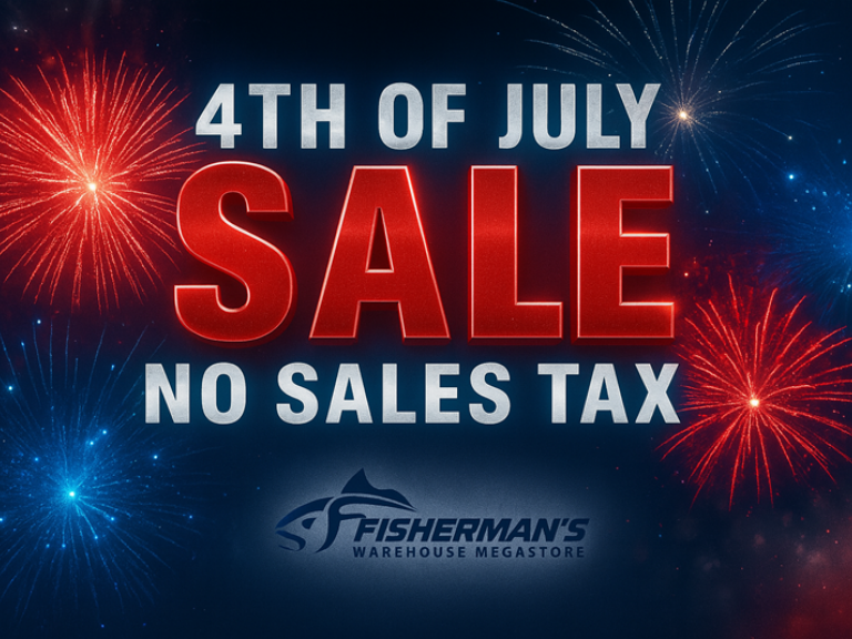 Last Day! No Tax Sale! - Ends Sunday at 6 pm.