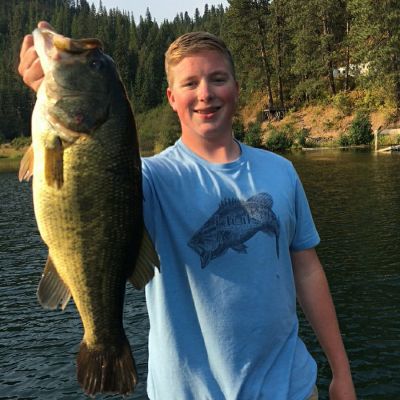 Jess Pottenger | 7lbs, 13oz.
Jess landed this northern giant on Lake Coeur d&rsquo;Alene.