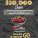$50,000 first place cash prize at each qualifier