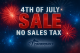 Last Day! No Tax Sale!