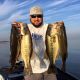 Spring Stripers Show! Big Black Bass, Plentiful Crappie & Warming Temps on the Dirty D