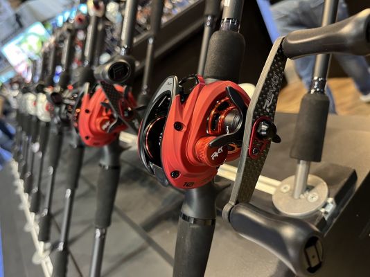 Pro Series Rods
Coming this fall is a new line of technique-specific rods called the Pro Series. Abu leaned on the expertise of their top pro bass anglers to create a line of rods that fit their fishing styles and preferences.
They are strong rods with Abu's Powerlux 200 in the 36-ton blanks. They are light sensitive and will be offered for 16 different models (12 casting and four spinning) and retail for under $200. Some of the models include a Justin Lucas "Shakey Head/Neko Rig," Josh Bertrand "Drop-Shot," Bobby Lane "Swim Jig," Hunter Shryock "Heavy Flipping," and a John Cox "All Purpose" rod.
Like they do every year, Abu Garcia continues to push for innovation when it comes to rods and reels. They have consistently improved over the years with smoother and better casting reels and lighter and more sensitive rods. The above products continue their legacy and should have all Abu fans excited about the new items.