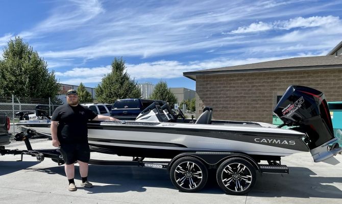 Vexus and Caymas
These two relatively new brands have taken the fishing world by storm and each has quickly gained many fans. Nelson believes one reason is that bass anglers want choices and these two companies allow for plenty of customization.
&ldquo;Many anglers are gravitating to the independent brands,&rdquo; he said. &ldquo;They like these two brands because you can choose your options and favorite outboard brand, choose which electronics you prefer, and select all your colors.&rdquo;
Caymas has a team behind it that has a storied history in the bass boat world, namely Earl Bentz. His experience includes starting Javelin, Stratos, Triton, and others to go along with his boat racing success in his early years.
&ldquo;That&rsquo;s helped get people excited about the brand and now that guys have seen them around and had a chance to climb in them, they are doing very well,&rdquo; he said. &ldquo;They are a faster boat and everyone loves how great they ride in rough water.&rdquo;
Vexus is another brand with a great team behind them that has plenty of experience building bass boats. They took off immediately in the northwest. &ldquo;The aluminum infused with fiberglass models have been great sellers and we have some in stock now,&rdquo; said Nelson. &ldquo;The fiberglass models have been doing well, too and it&rsquo;s been cool to see the brand grow in our region.&rdquo;
Many anglers put in their custom orders each fall to get them in time for the spring fishing season. If you want to have a boat by February or March, now is the time to put in the order.
&nbsp;