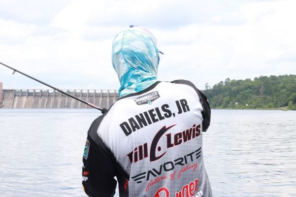 Swim Jigs
Fishing a swim jig is another technique that can be successful with both braid and fluorocarbon and MDJ uses both.
&ldquo;I think of a swim jig as an extension of flipping and will have one rigged up on 50-pound Seaguar Smackdown braid as I approach mats or other cover. I like to make a few casts as I approach the edges and holes in the grass to try for the most aggressive fish first,&rdquo; he says.
He opts for fluorocarbon when skipping swim jigs or fishing them down the bank around isolated cover.
&ldquo;That is a great technique in late spring, or anytime you have a shad spawn going on,&rdquo; he adds. 20-pound Seaguar AbrazX is his choice for this scenario.
READ RELATED: Here&rsquo;s Why Flash Green Matters with B-Lat