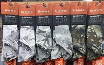 SIMMS StockUP! Just in time for summer heat and sunshine days outdoors!&nbsp;
All locations of Fisherman's Warehouse (Fairfield, Manteca, Sacramento) are stocked on SIMMS Youth Shirts and Neck Gaiters, among other SIMMS products.