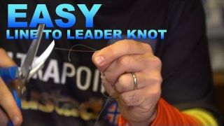 Knot How-tO: Simple line to leader knots to teach kids #Mustad