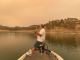 Fishing Through the Smoke at Camanche