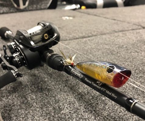 Nearly every bass angler is throwing some sort of topwater bait every year when summer rolls around, but they can be useful tools during the springtime if you modify your approach. Major League Fishing pro Bryan Thrift utilizes them when bass are on beds, when they are feeding on spawning bluegill, and as they move to the post-spawn period.
Topwater on Bedding Bass
A topwater bait is something that many bass anglers overlook when fishing for bedding fish, but Thrift said they work equally well for all species of bass when they are guarding their beds.
&ldquo;To me, springtime topwater fishing is generally much slower than the rest of the year. I fish them much more methodically, even when I am fishing a big walking bait,&rdquo; Thrift said.
Some of his favorite baits early in the year are topwater poppers like the Damiki D-Pop, but he also mixes in the larger Damiki Rambler walking bait and frogs.
&ldquo;Spring is also when I am much more focused on individual targets. That could be a bass on a bed or individual trees or bushes in the water,&rdquo; Thrift said. &ldquo;I like to work the bait slowly because springtime topwater bass are usually not as aggressive and will come up and slurp it or just nip at it and you don&rsquo;t always get the same violent topwater strikes as you do later in the year.&rdquo;
Depending on the lure he is using, Thrift will either use a braid or a co-polymer line, including the new P-Line Topwater High Performance Co-Polymer in either 12 or 15-pound test.
&ldquo;I always base the line size based on the lure weight more than the water clarity, like I do with fluorocarbon. 12, 15, and 20-pound are my three favorites for a co-polymer line,&rdquo; added the North Carolina pro.
READ RELATED: High Vis vs. Low Vis Braided Line with Scott Martin
&nbsp;
&nbsp;