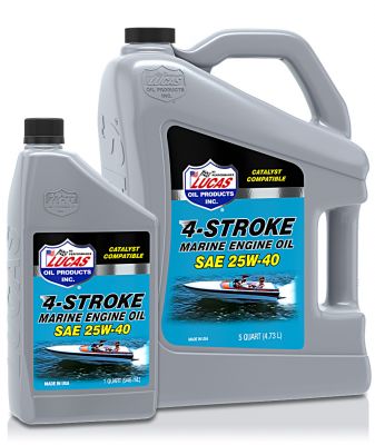 Outboard Maintenance
For his outboard, Mah also uses grease where needed to keep it working correctly.
&ldquo;There are a lot of fittings on an engine that needs to be greased periodically, and that is another thing people neglect,&rdquo; he says. &ldquo;There are ball bearings and places on hydraulic jack plates that need to be greased periodically to function better.&rdquo;
Another thing Mah will utilize for his outboard is&nbsp;the Lucas 4-Stroke Marine Engine Oil.
Instead of adding oil, Mah uses this oil for regularly scheduled maintenance at the 20 and 100-hour mark for his outboard.
&ldquo;I just had my dealer do the full 100-hour service with the Lucas 4-Stroke Marine Engine Oil before detailing the boat and delivering my Vexus to the new owner,&rdquo; he added.
READ RELATED: 4 Pros Share their Lucas Oil FAQ
&nbsp;