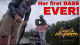 Her first bass ever caught on camera! VIDEO