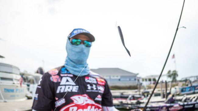 The heat of the summer is often called the "dog days of summer" in bass fishing circles. It is usually a tough time of year to get bites and a time when light-line and finesse fishing reign supreme. This summer, Justin Lucas made his spinning rods work hard for him as he took home two major tournament wins in July and August.
He tackled Great Lakes smallmouth with a win at the Bass Pro Tour Sturgeon Bay, Wisconsin event and then followed it up with an FLW Pro Circuit win on Ohio's Lake Erie, and he did it all with a spinning rod and reel.
How He Did It
While the two wins may have seemed like similar fisheries, Lucas targeted isolated grass on one and rocks at the following event. Both of these are perfect summertime locations and something that Lucas always looks for this time of year.
"At Sturgeon Bay, it was more of an early post-spawn tournament," he said. "I did my map study and looked for the biggest spawning flat I could find and then looked around. I went to the first point leading into deeper water and started there."
He looked for isolated grass clumps and anything bass would be holding to immediately after spawning. This approach worked in Wisconsin, but it will work anywhere else this time of year.
At Lake Erie, he focused more on offshore rock, a classic summertime approach.
&nbsp;