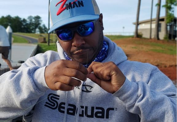 Braid to Fluorocarbon: FG Knot
This knot is hardly an unknown, but it is one of the most difficult to tie for some anglers. Anglers either love it or hate it. Even professional anglers like Mark Daniels, Jr. were resistant to it at first. He just recently switched over after years of combining braid to fluorocarbon with the Modified Albright knot.
His go-to braid to fluorocarbon is Seaguar&rsquo;s 20-pound Smackdown braid with a six to 10-pound Seaguar Tatsu fluorocarbon for spinning applications. He adjusts his leader selection based on the cover he is fishing, the lures Daniels, Jr. is using and size of the fish he is around.
&ldquo;The Albright always worked fine and was easy to tie, but I did some line testing with some of the other pros, and the FG Knot beat it&hellip;hands down,&rdquo; he said.
Like all knots, it takes practice to perfect, and this one takes a little more time than most.
&ldquo;I have got it to where I can now tie it in about two minutes. I&rsquo;ll tie up all of my braid to fluorocarbon connections the night before I fish and the great thing about is that it will not break,&rdquo; he says. &ldquo;It is also the thinnest knot I have ever tied, and the knot goes through rod guides very easily.&rdquo;
There are many videos on YouTube explaining the process for tying the FG Knot. Like anything else, practice makes perfect for this one.
Fishing knots are one of the essential things in all of fishing. They can make or break your shot at landing a big bass and knowing which knot to use is crucial. If the knot you are using is working just fine then stick with it, but these three knots are trusted by two of the top bass anglers in the world.
WATCH RELATED: Tying the Modified Albright Knot
