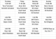 Daily Sched Thru Sunday