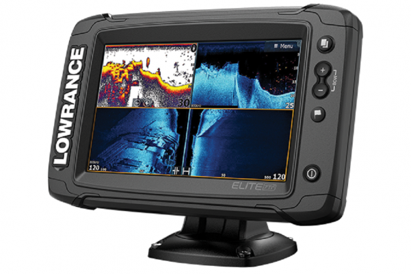 Elite Ti2
The Lowrance Elite Ti units have proven to be a top-rated product because of the technology offered at affordable prices. They do many of the same things that the HDS units are capable of at a lower cost. Now, they have released a second generation with some added features.
The new Elite Ti2 offers a high-resolution screen with wireless networking and Bluetooth to show your calls and text messages. For fishfinding capabilities, it is compatible with the new Active Imaging Sonar if anglers have the transducer that is sold separately.
One of the unique features is wireless networking. Networked units can share all data like waypoints without any cables. The Lowrance Elite Ti2 is available in 7&rdquo;, 9&rdquo;, and 12&rdquo; sizes.
READ RELATED: More Lowrance Interpretation | Screen Images Explained