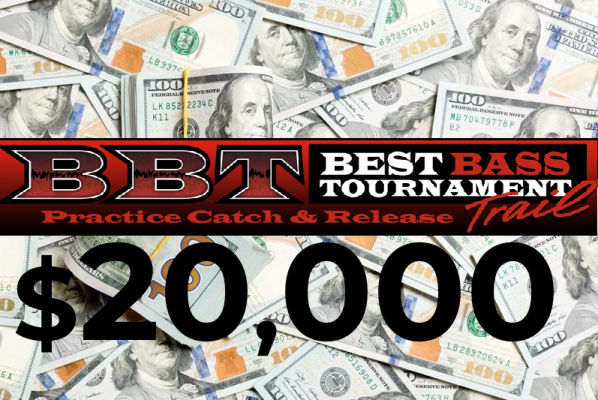 That being said, we are excited to be so close to blasting off our TOC and giving away $20,000 in cash; but first, we wanted to reiterate a few of the requirements we will be following and offer a few tips for those ready to hit the water.
GRAND PRIZE:
The BBT will be awarding the winning team of the 2020 Tournament of Champions a grand prize in total of $20,000 in cash.&nbsp; The remainder of the field will be awarded payback and options from 2nd to 13th place.